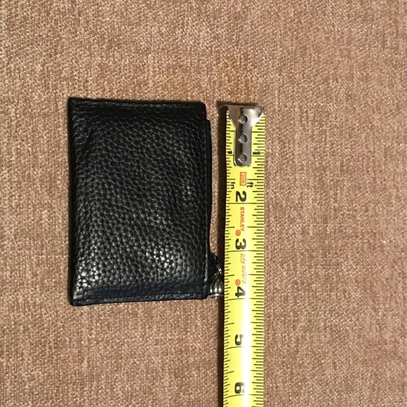 Brighton Black Coin  Purse with Silver Pull - Picture 2 of 3